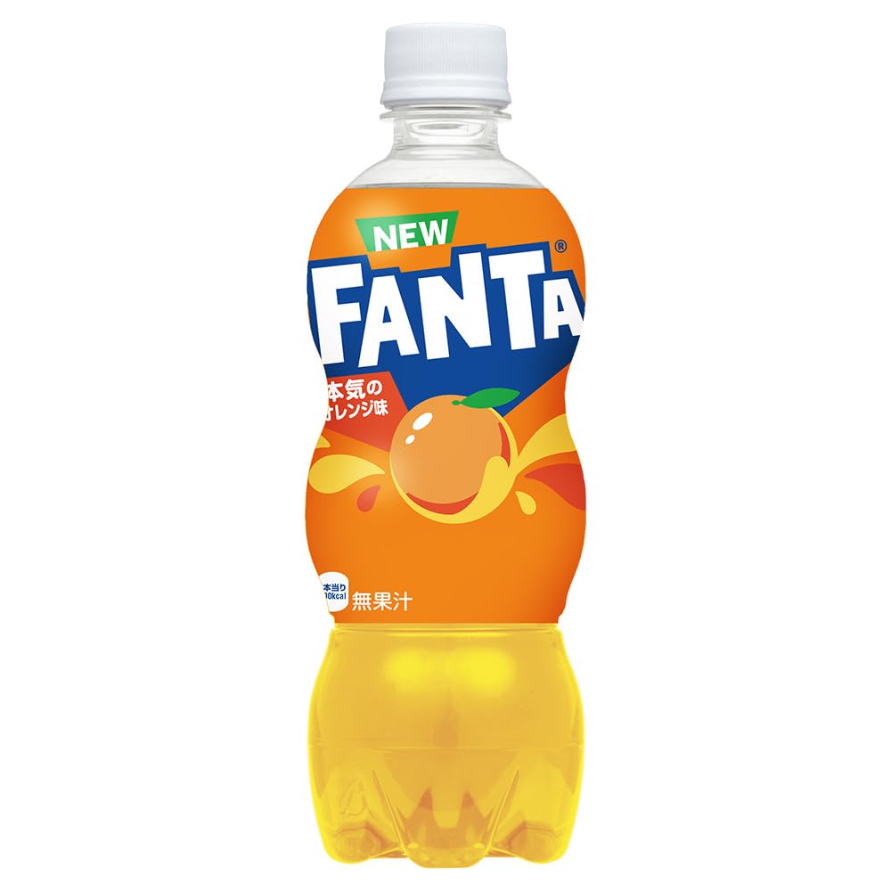 ファンタオレンジ500mlPET24本合成着色料不使用